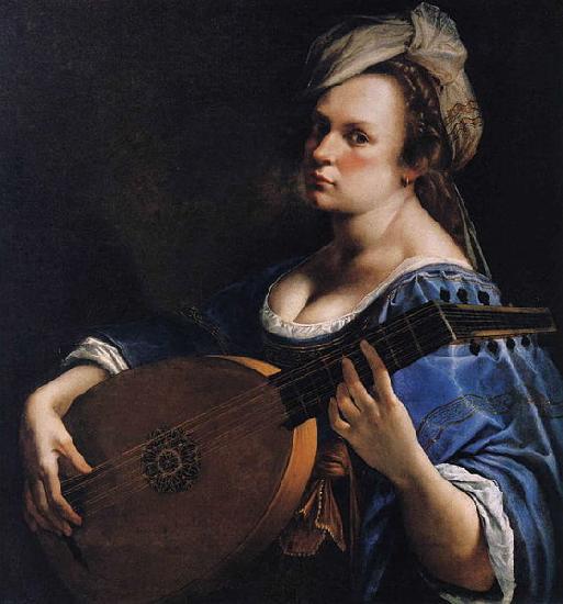 Artemisia  Gentileschi Self portrait